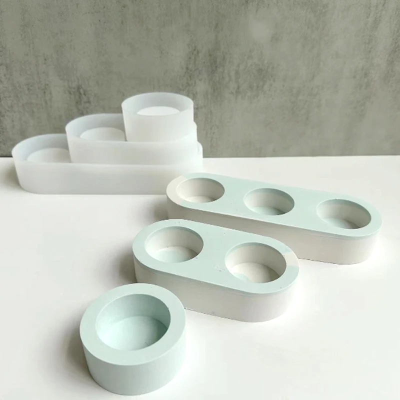 Candle Quotes - Concrete Candlestick Silicone Mold DIY Handmade