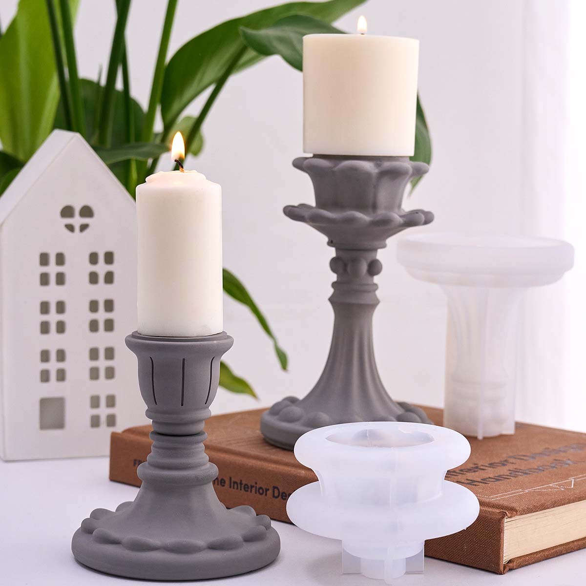 Candle Quotes - European Style Candle Holder Silicone Mold