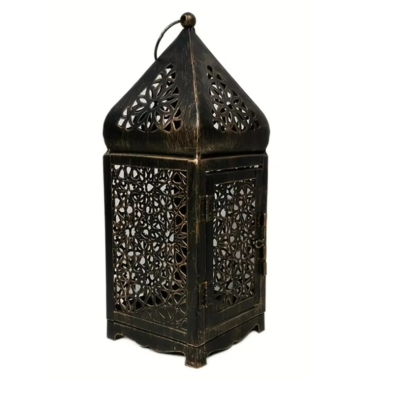 Candle Zero - AEE6-1Pc Middle Metal Vintage Wind Lights