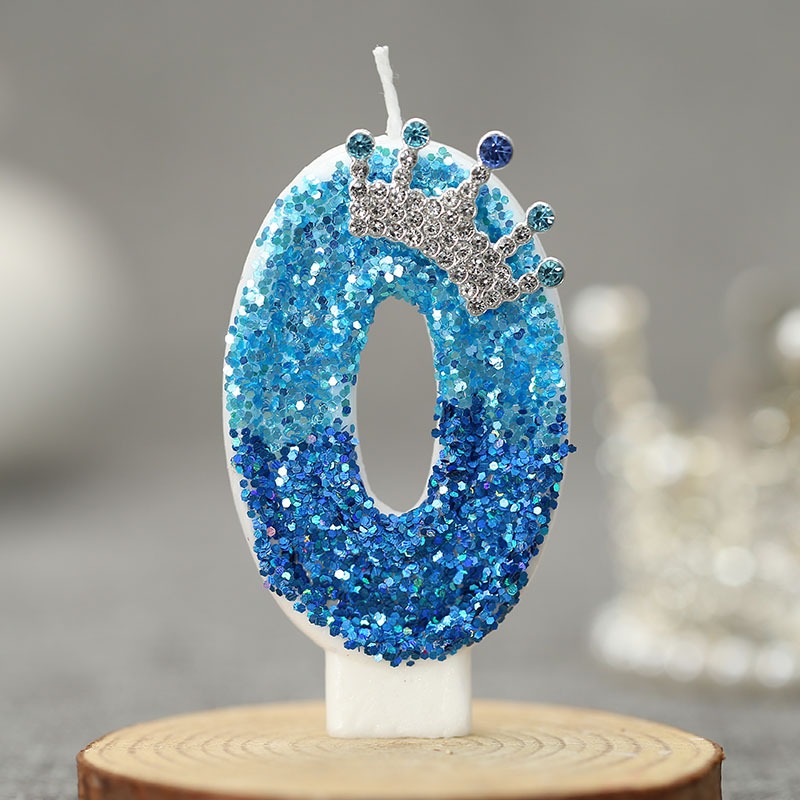 Creative Peacock Blue Crown Di - Candle Supplies In reseña y precio