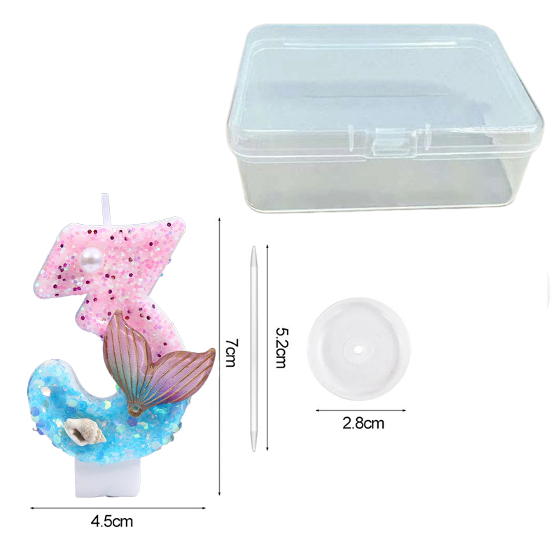 Gradient Blue Shell Pearl Crea - Candle Supplies In reseña y precio