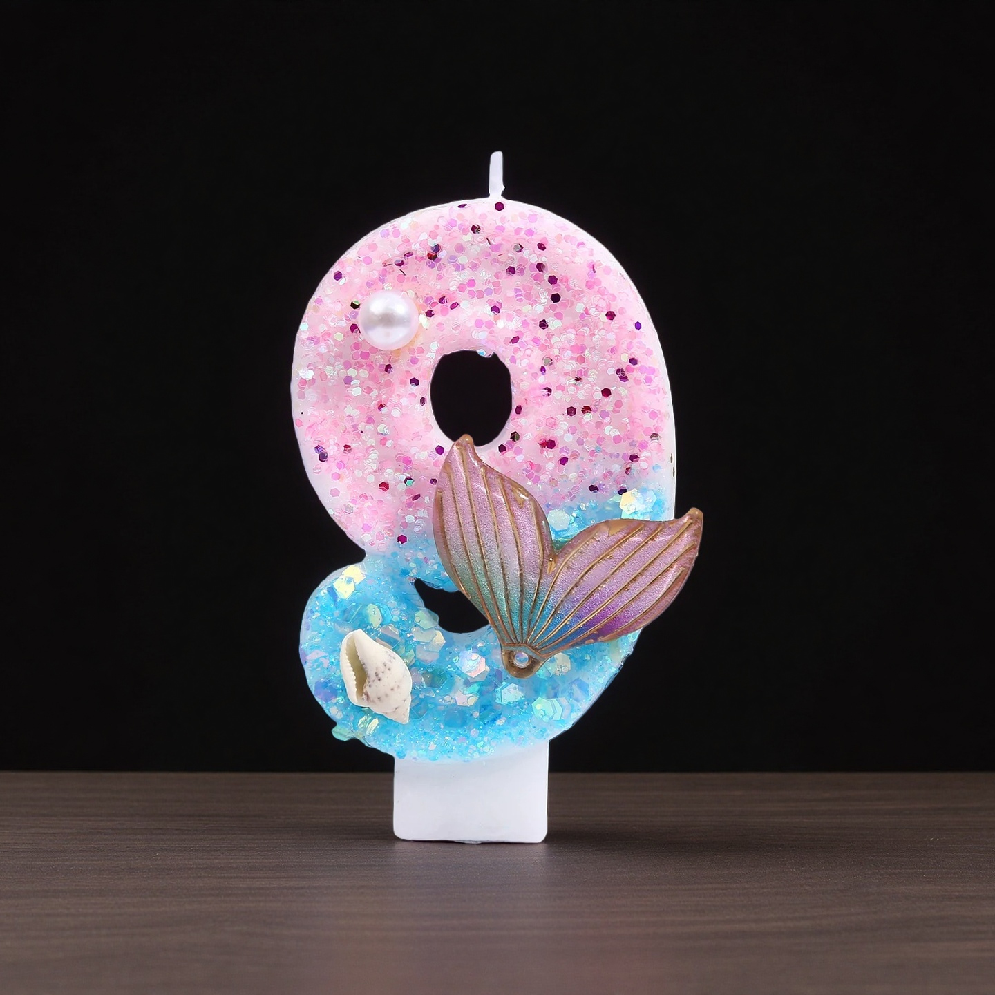 Gradient Blue Shell Pearl Crea - Candle Supplies In reseña y precio