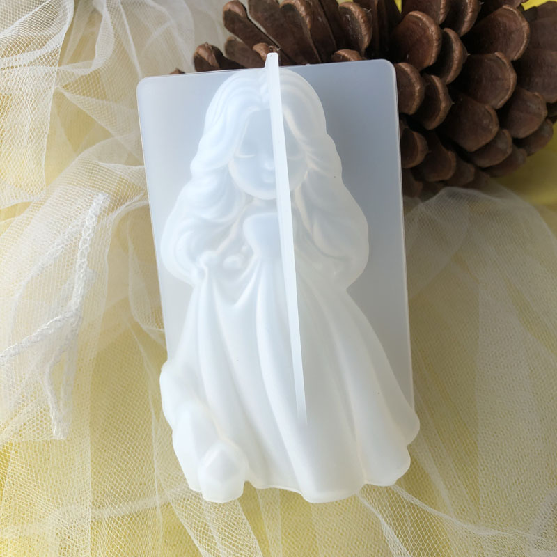 3D Cute Princess Silicone Cand - Candle Making Supplies For Beginners reseña y precio