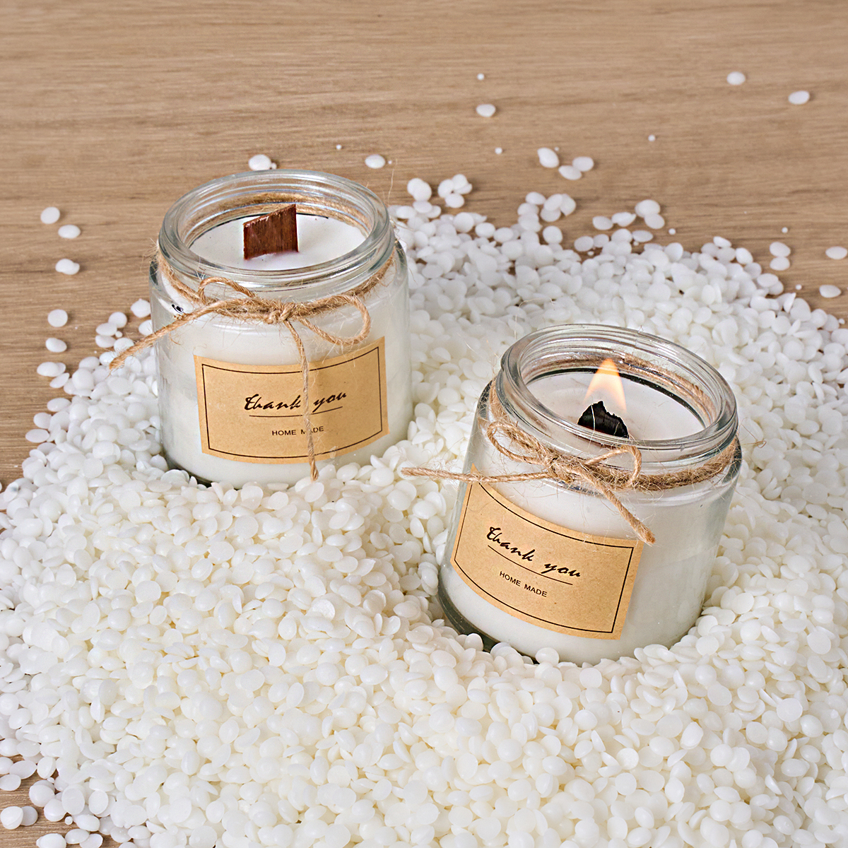 500g/1000g Natural Soy Wax DIY - Candle Supplies To Make Candles reseña y precio