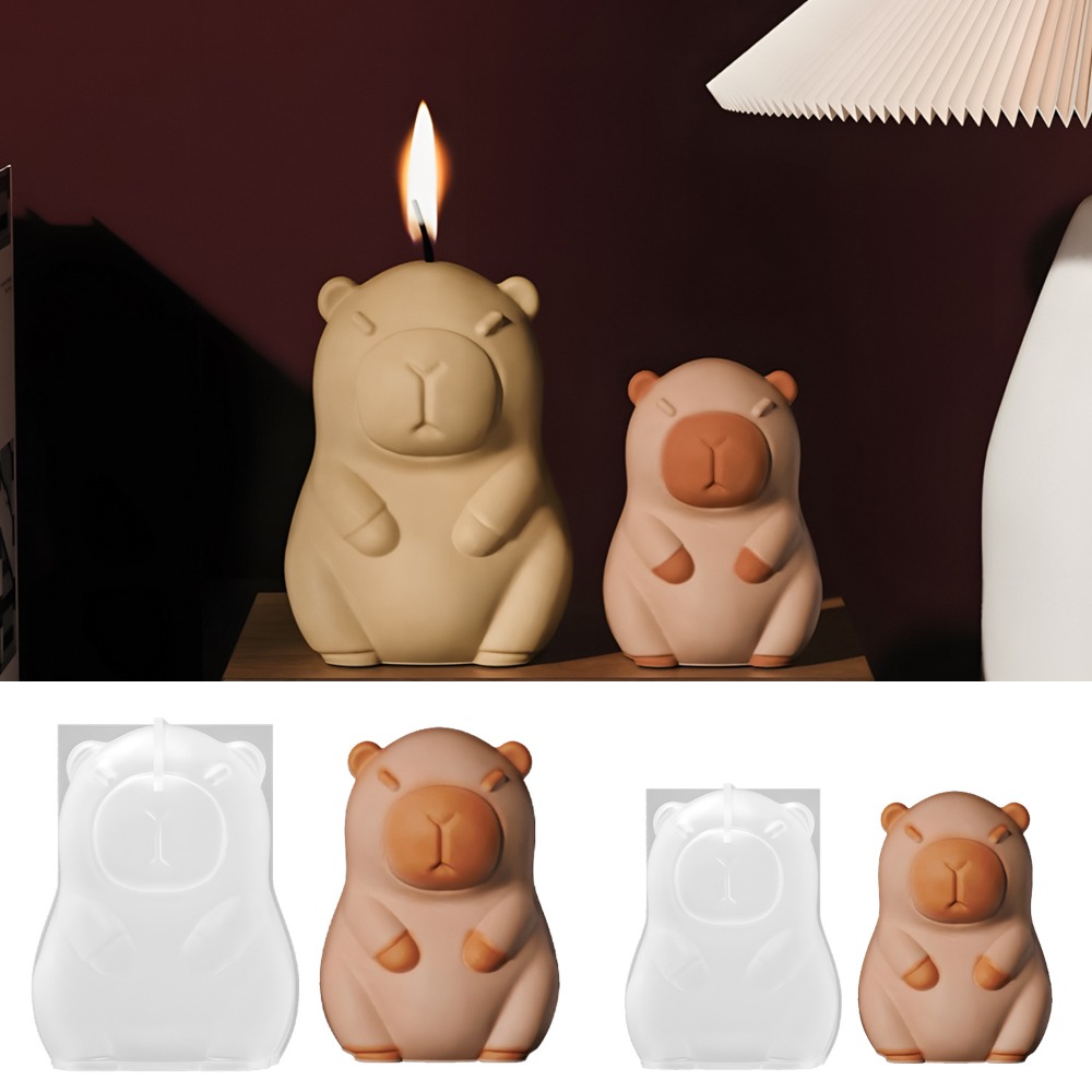 Standing Capybara Scent Candle - Candle Making Supplies For Beginners reseña y precio