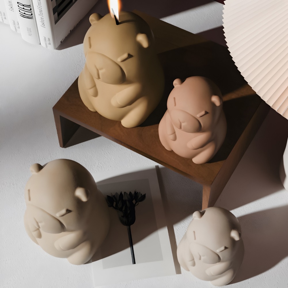 Standing Capybara Scent Candle - Candle Making Supplies For Beginners reseña y precio