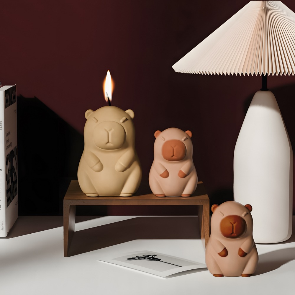 Standing Capybara Scent Candle - Candle Making Supplies For Beginners reseña y precio
