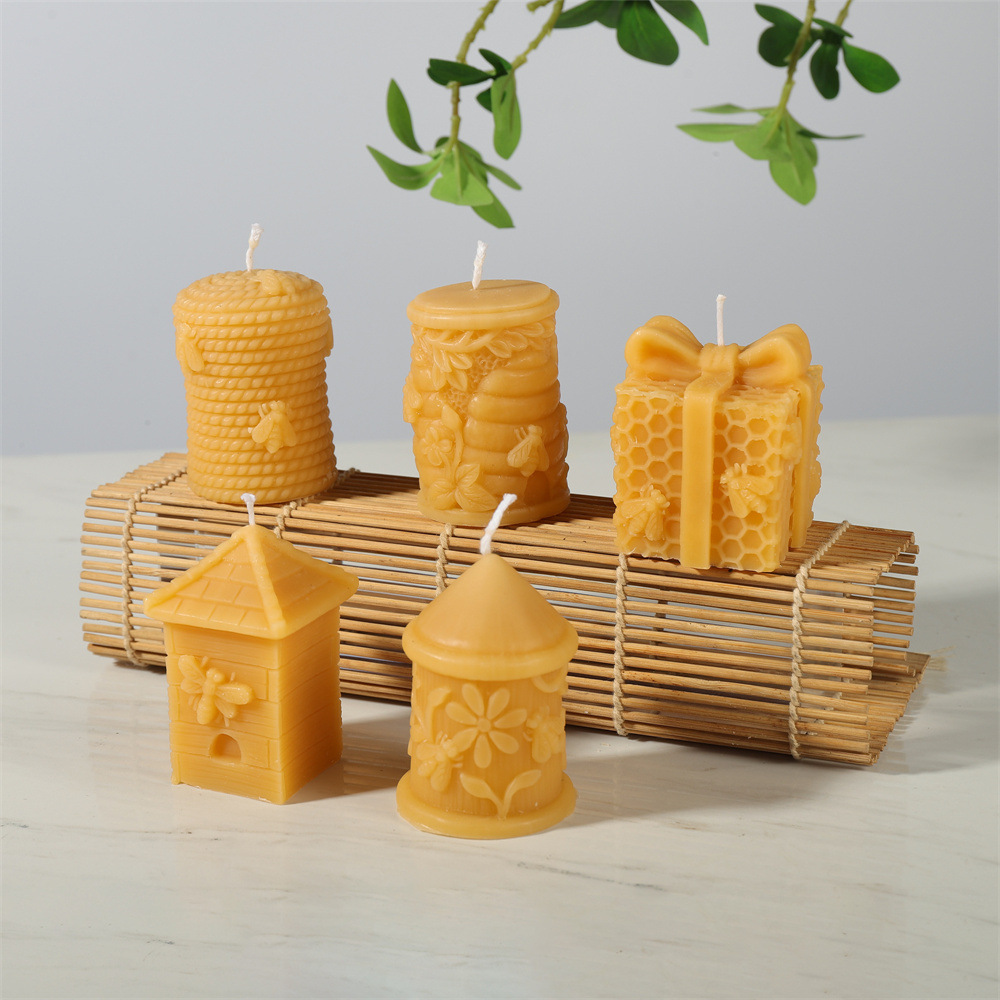 Honeycomb Bow Gift Box Silicon - Candle Supplies Beeswax reseña y precio