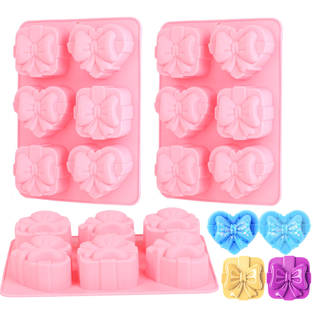 Square Heart Shape Silicone Mo - Candle Making Supplies For Beginners reseña y precio