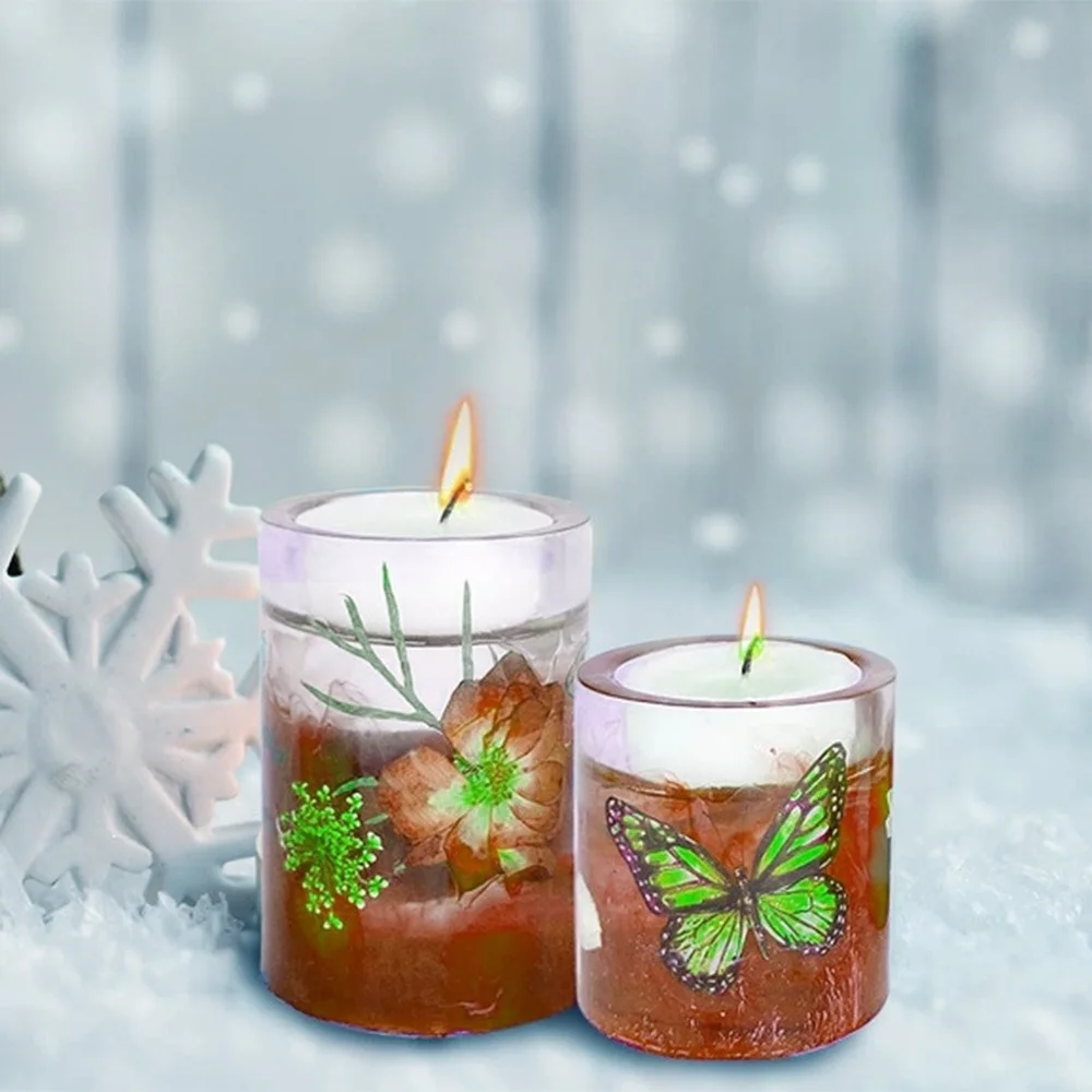 Tea light Candle Holder Resin  - Candle Quotes reseña y precio