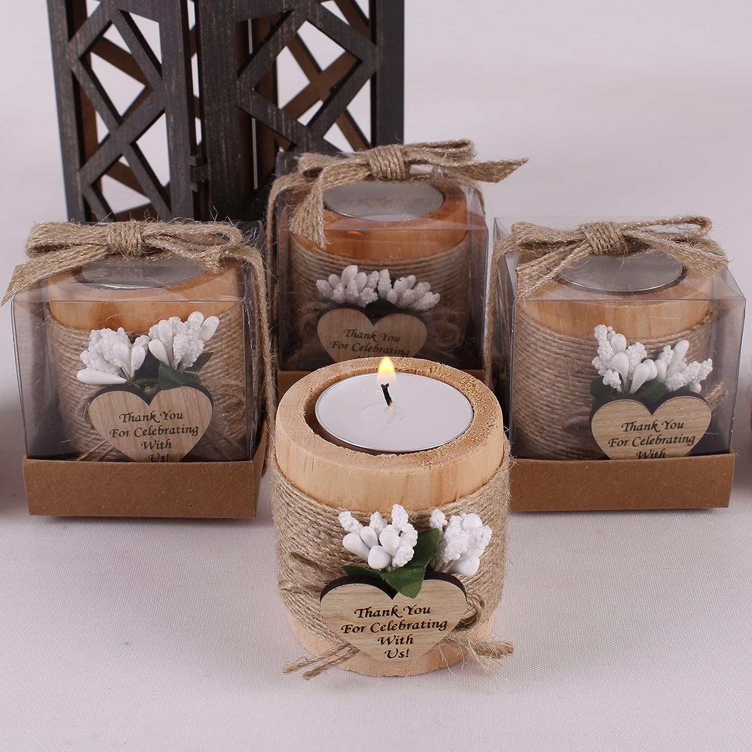 6/12/24PCS Guest Gift Candle f - Candle Zero reseña y precio