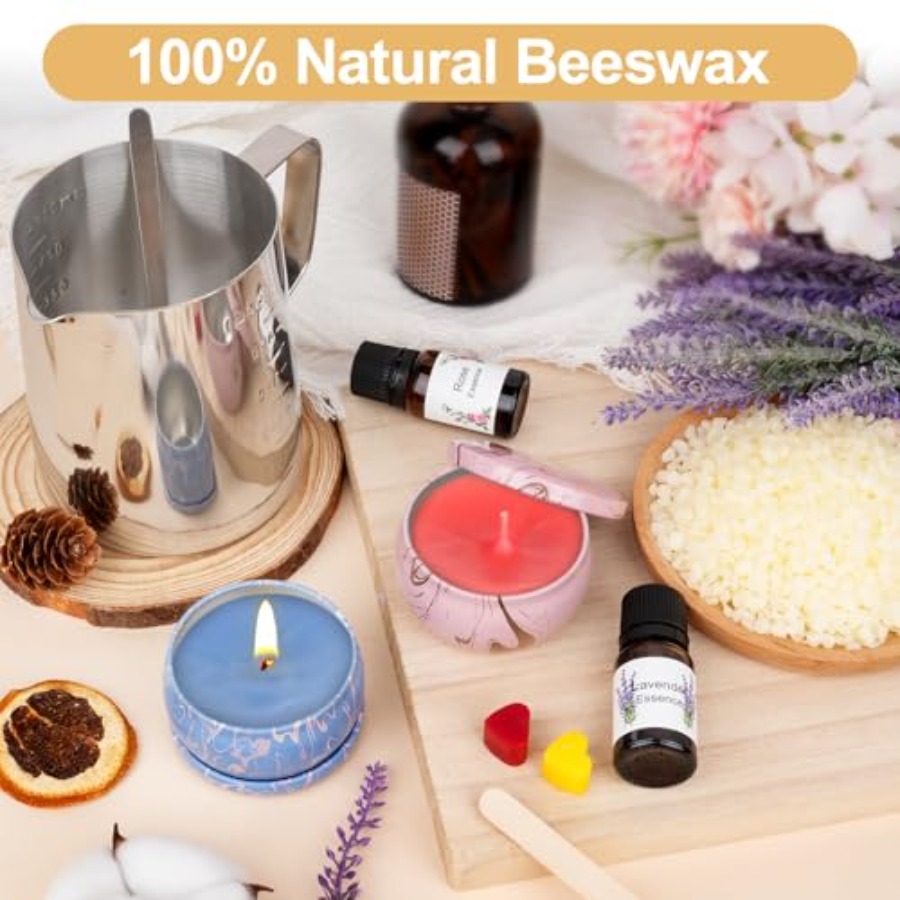 Candle Making Kits for Adults, - Candle Supplies Beeswax reseña y precio