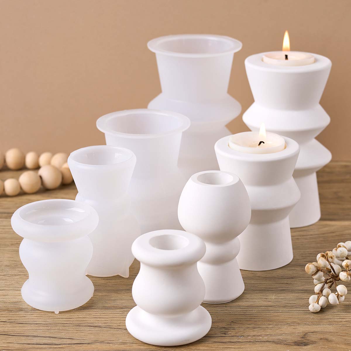Nordic Candle Holder Silicone  - Candle Quotes reseña y precio