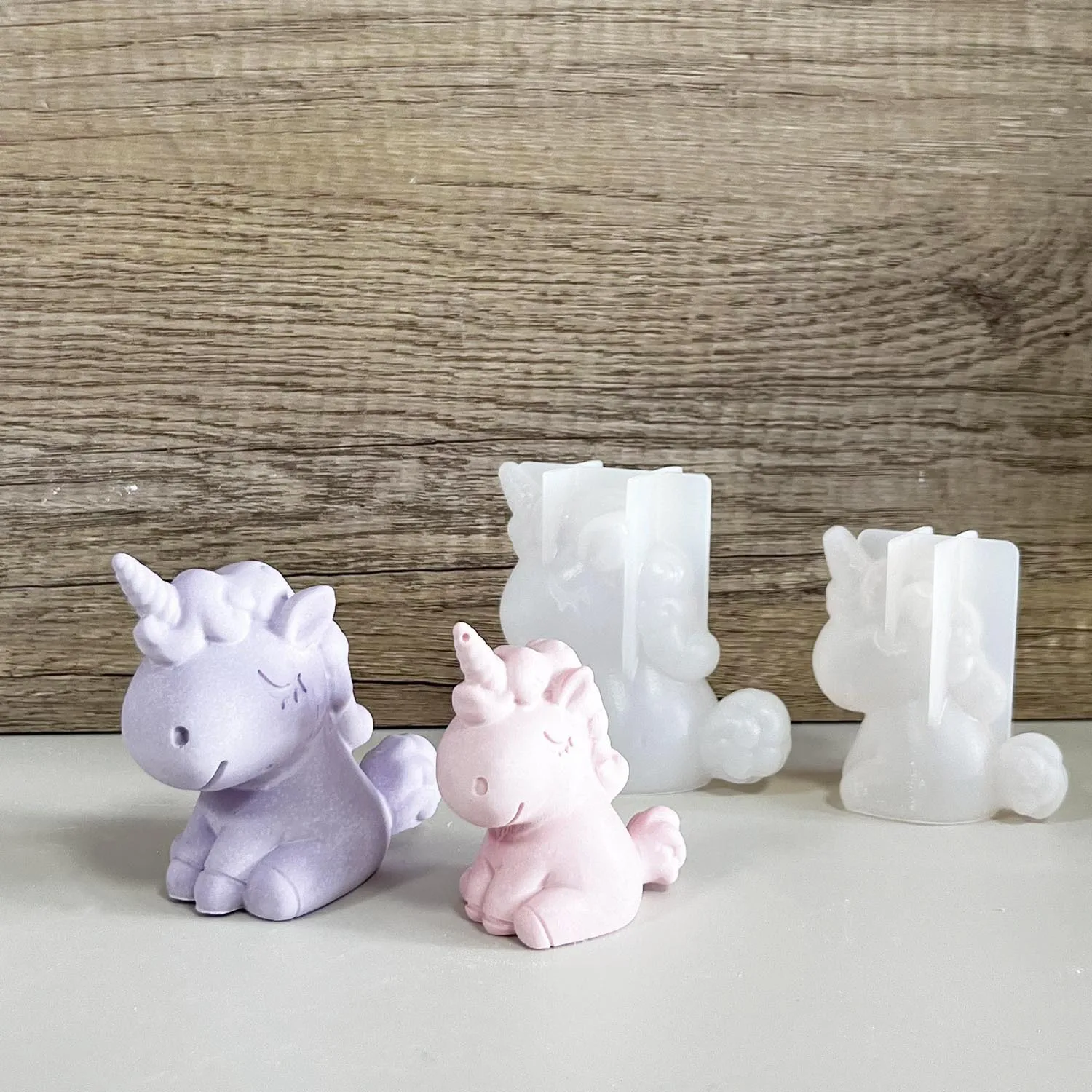 3D Geometric Silicone Unicorn  - Candle Making Supplies For Beginners reseña y precio