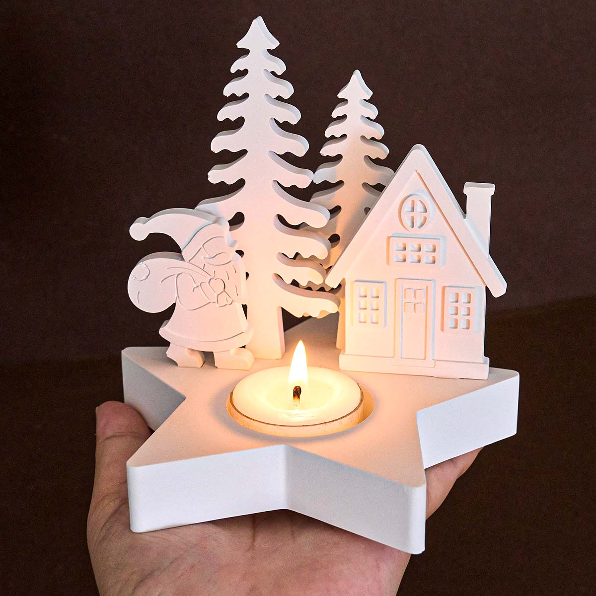 Christmas Decor Star Candle Ho - Candle Quotes reseña y precio