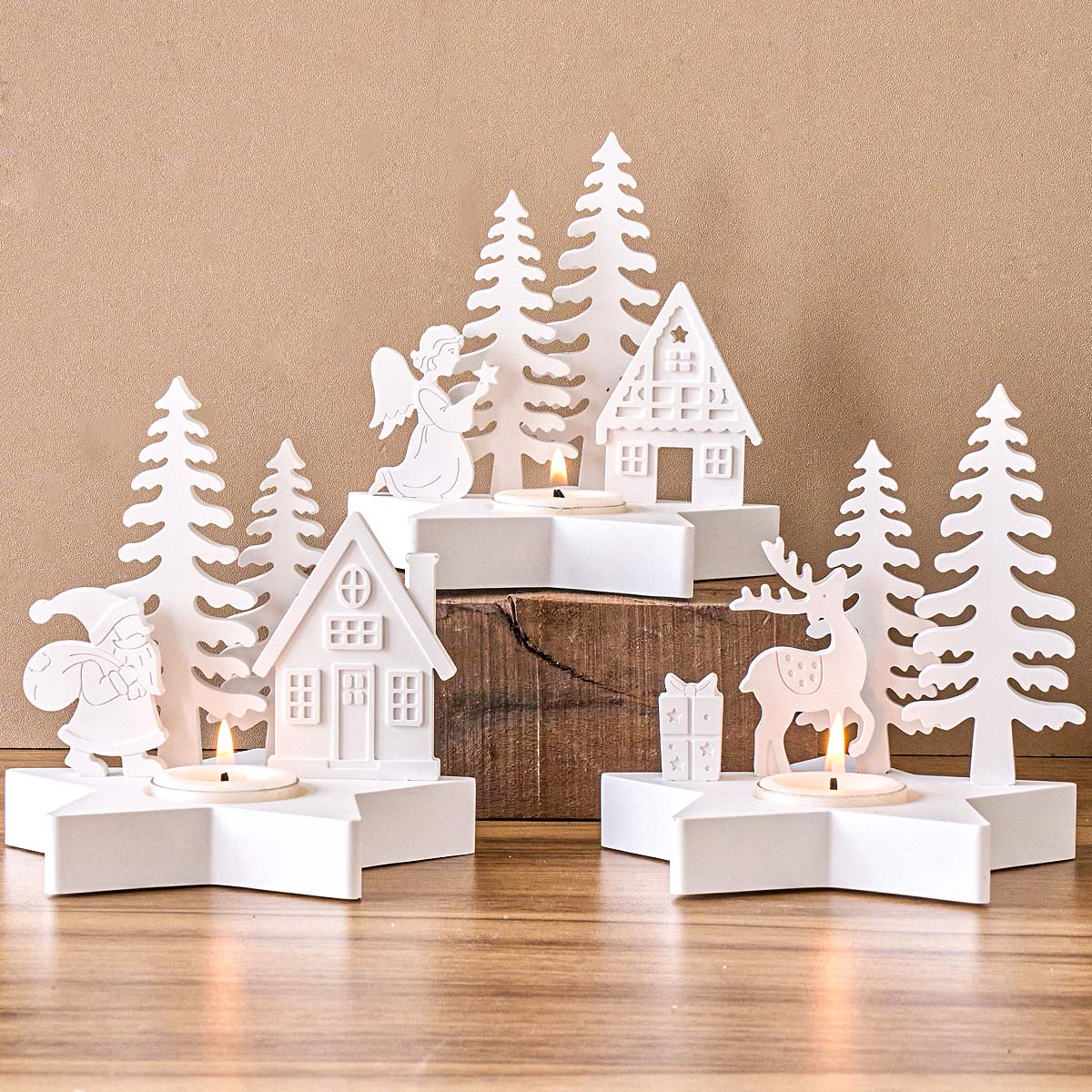 Christmas Decor Star Candle Ho - Candle Quotes reseña y precio
