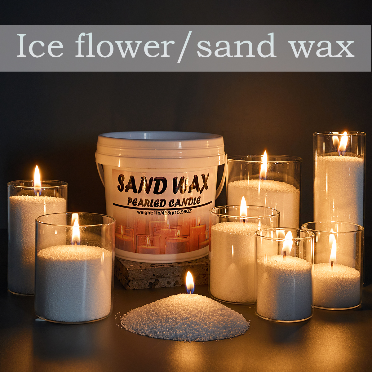 Upgraded Barrels 1Lb/453g Sand - Candle Supplies To Make Candles reseña y precio