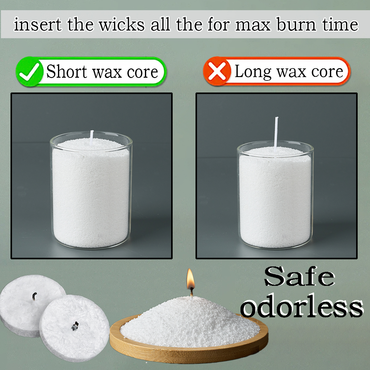 Upgraded Barrels 1Lb/453g Sand - Candle Supplies To Make Candles reseña y precio