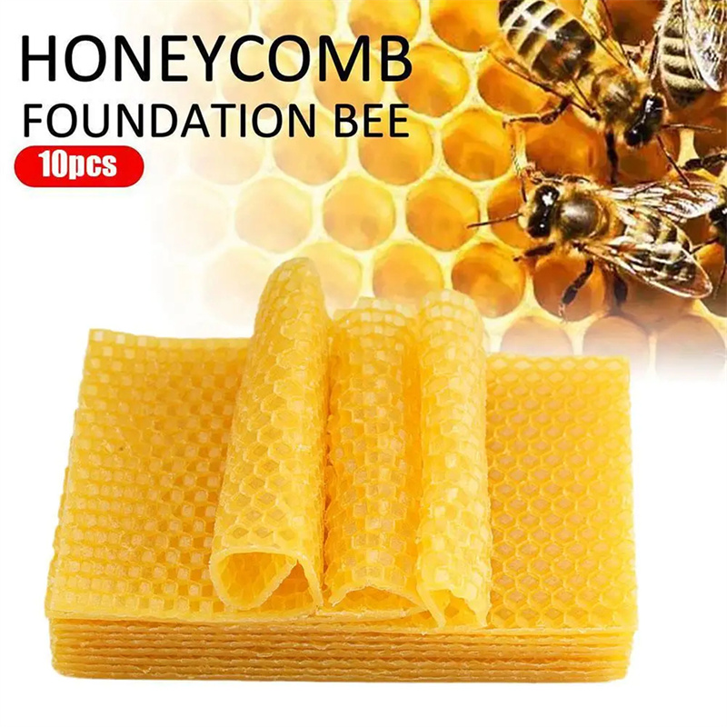 10Pcs Natural Beeswax Sheets H - Candle Supplies Beeswax reseña y precio