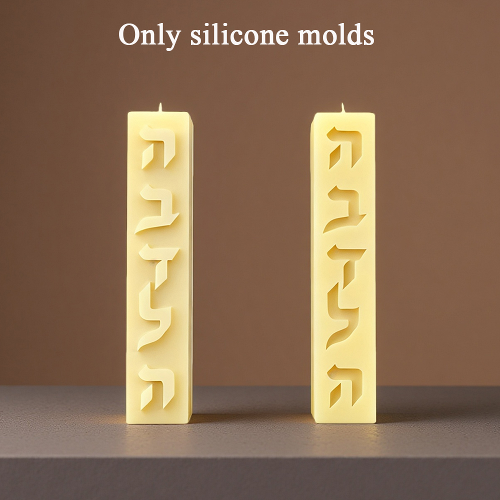 DIY Silicone Candle Mold Hebre - Candle Making Supplies For Beginners reseña y precio