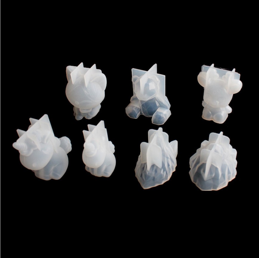Transparent Unicorn Silicone E - Candle Making Supplies For Beginners reseña y precio