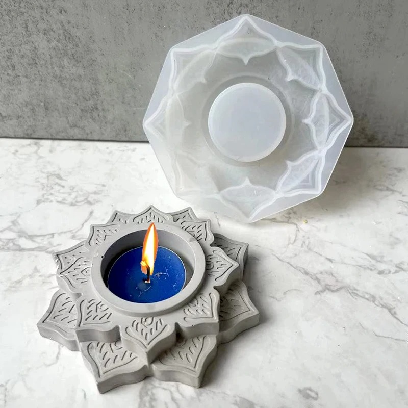 Concrete Candle Jar Silicone M - Candle Quotes reseña y precio