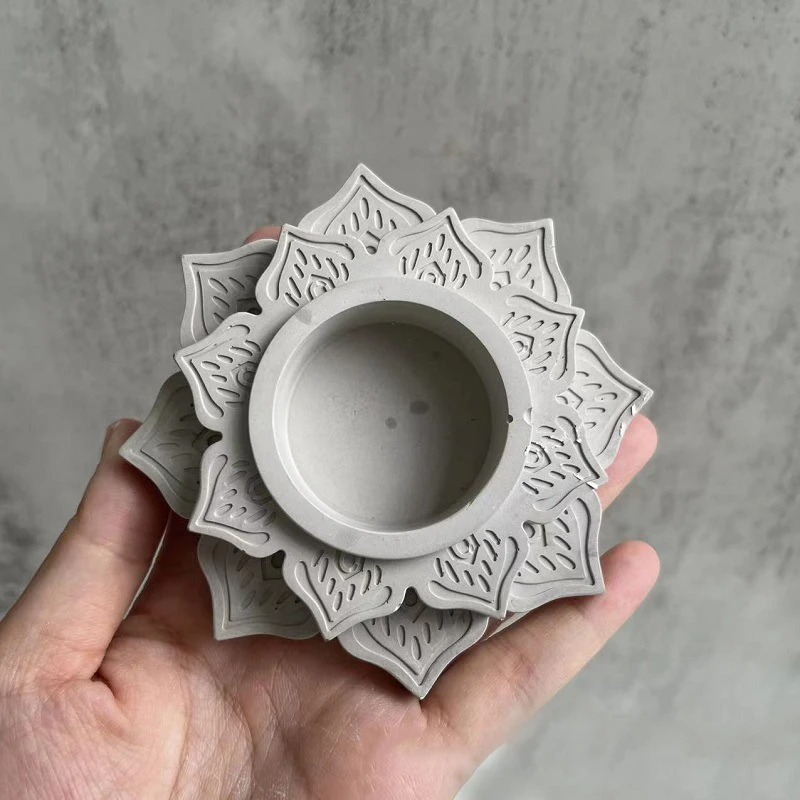 Concrete Candle Jar Silicone M - Candle Quotes reseña y precio