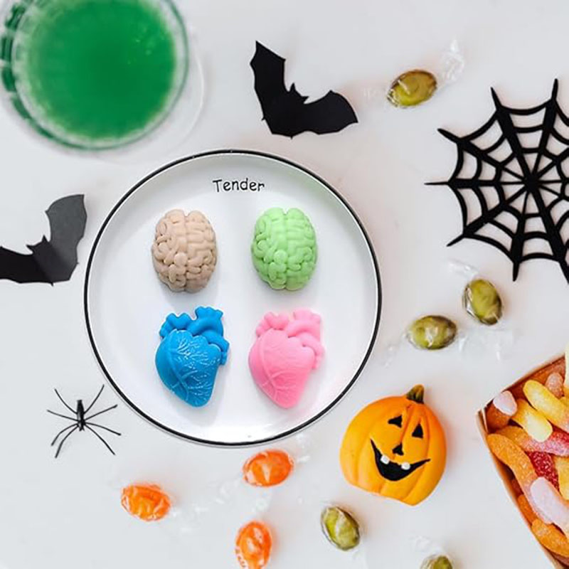 Human Brain And Heart Silicone - Candle Supplies To Make Candles reseña y precio