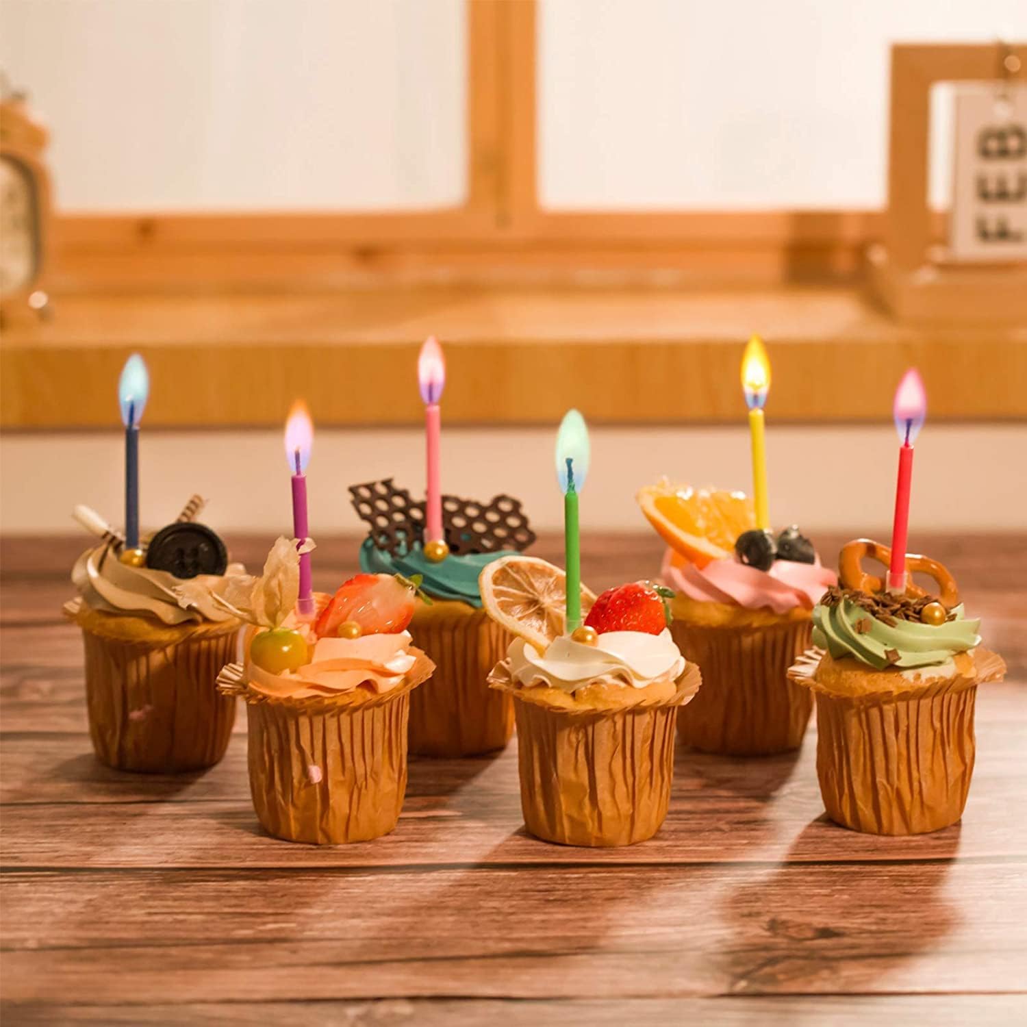 Multicolor Happy Birthday Cand - Candle Supplies Beeswax reseña y precio