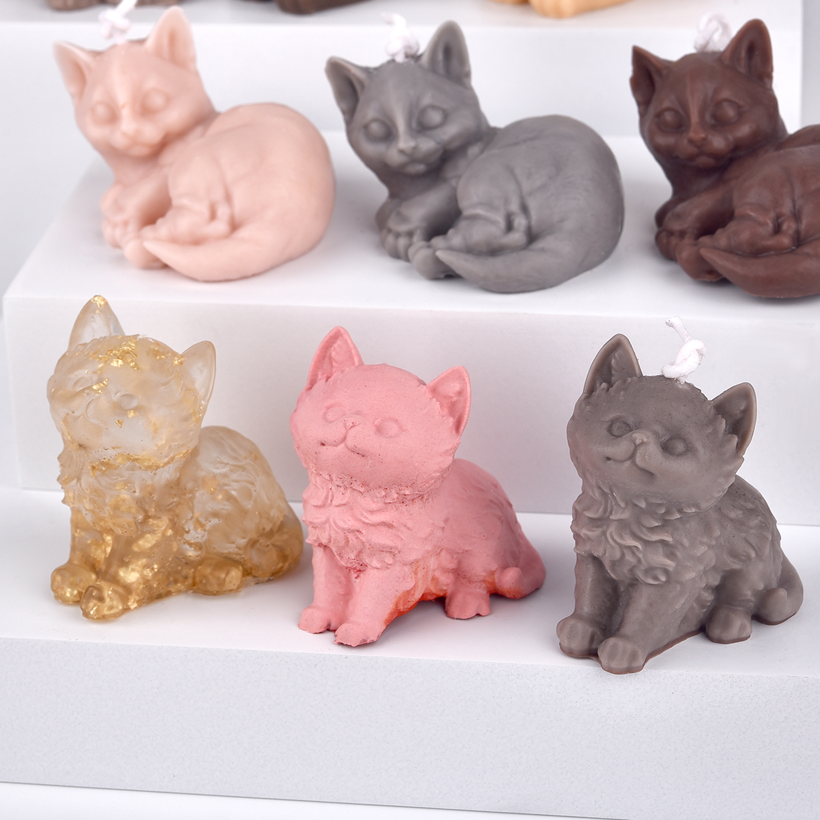 3D Dogs Cats Silicone Mold For - Candle Supplies To Make Candles reseña y precio