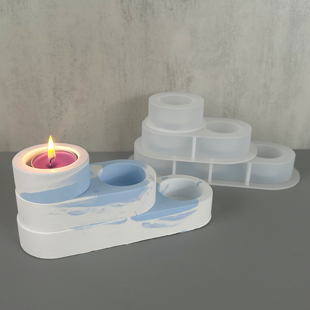 Round Candlestick Silicone Mol - Candle Quotes reseña y precio