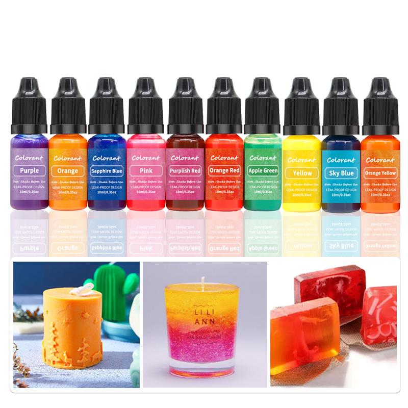 20 Colors 10ml Candle Wax Pigm - Candle Supplies Beeswax reseña y precio
