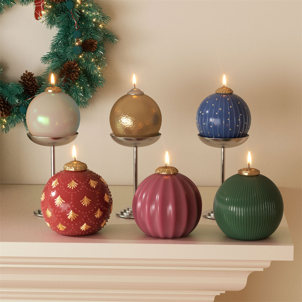 Nicole Christmas Bauble Candle - Candle Making Supplies For Beginners reseña y precio