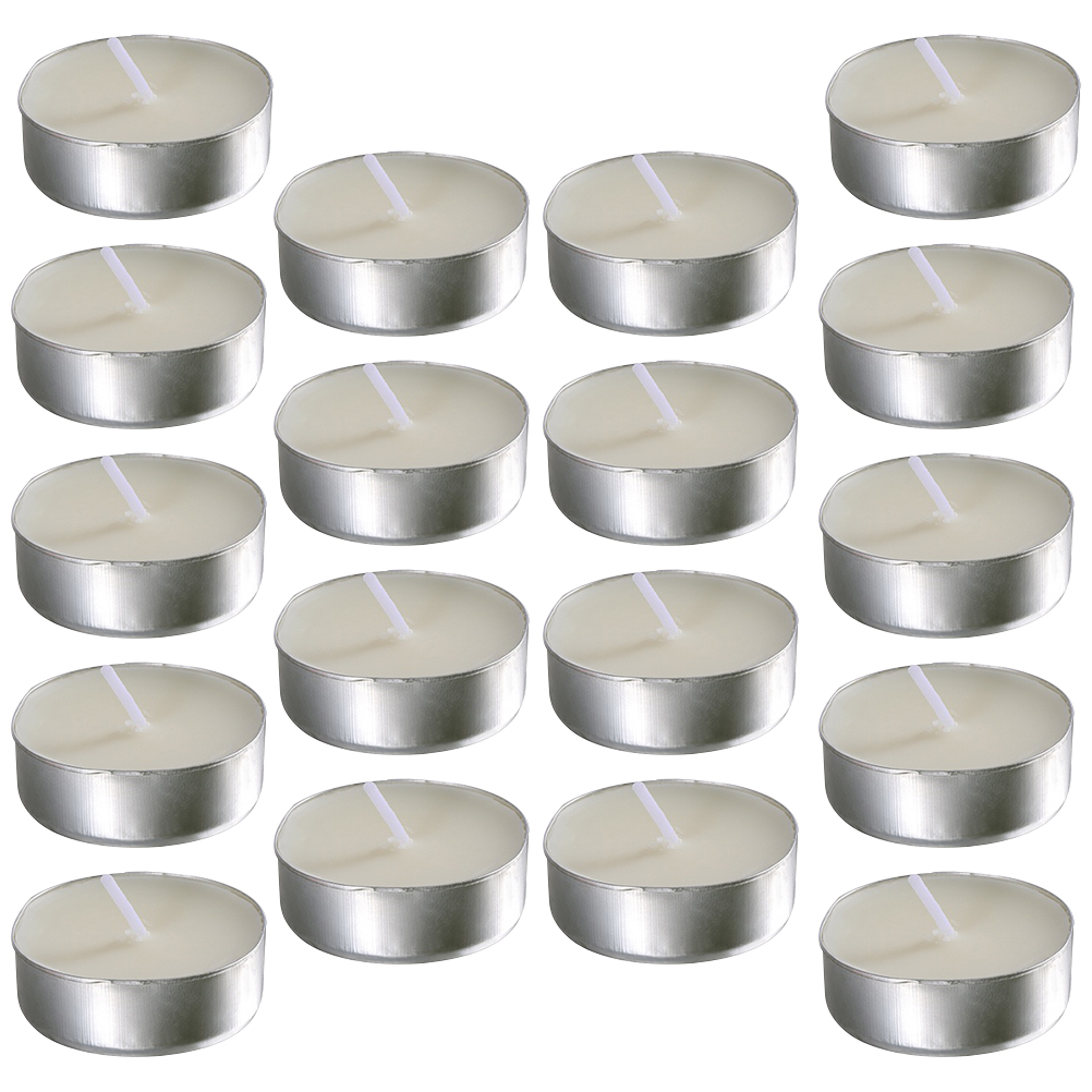 50 Pcs Round White Small Candl - Candle Zero reseña y precio