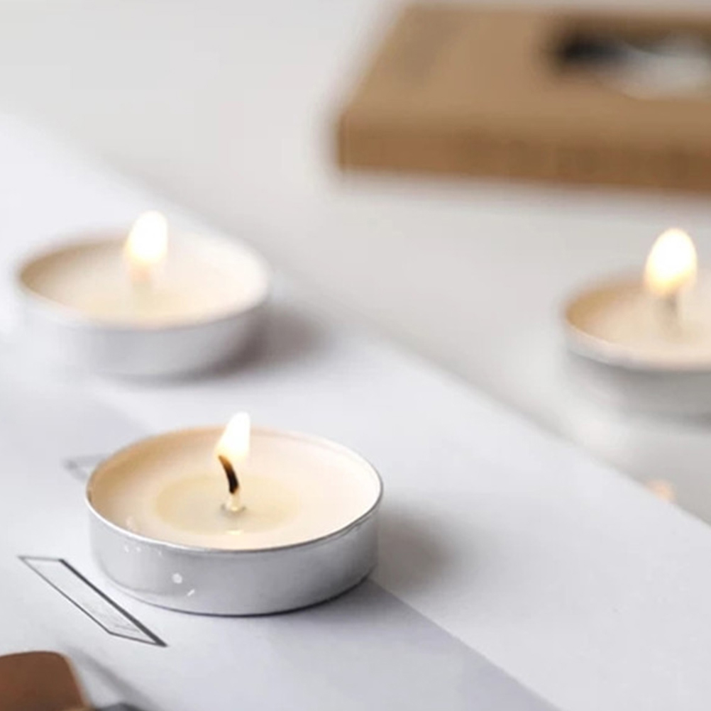 50 Pcs Round White Small Candl - Candle Zero reseña y precio
