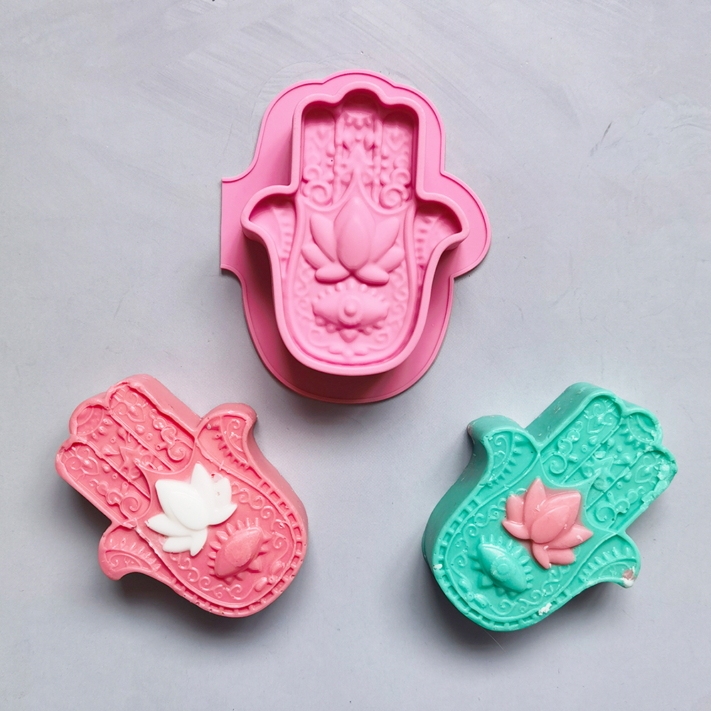 2/4pcs Silicone Soap Molds DIY - Candle Making Supplies For Beginners reseña y precio