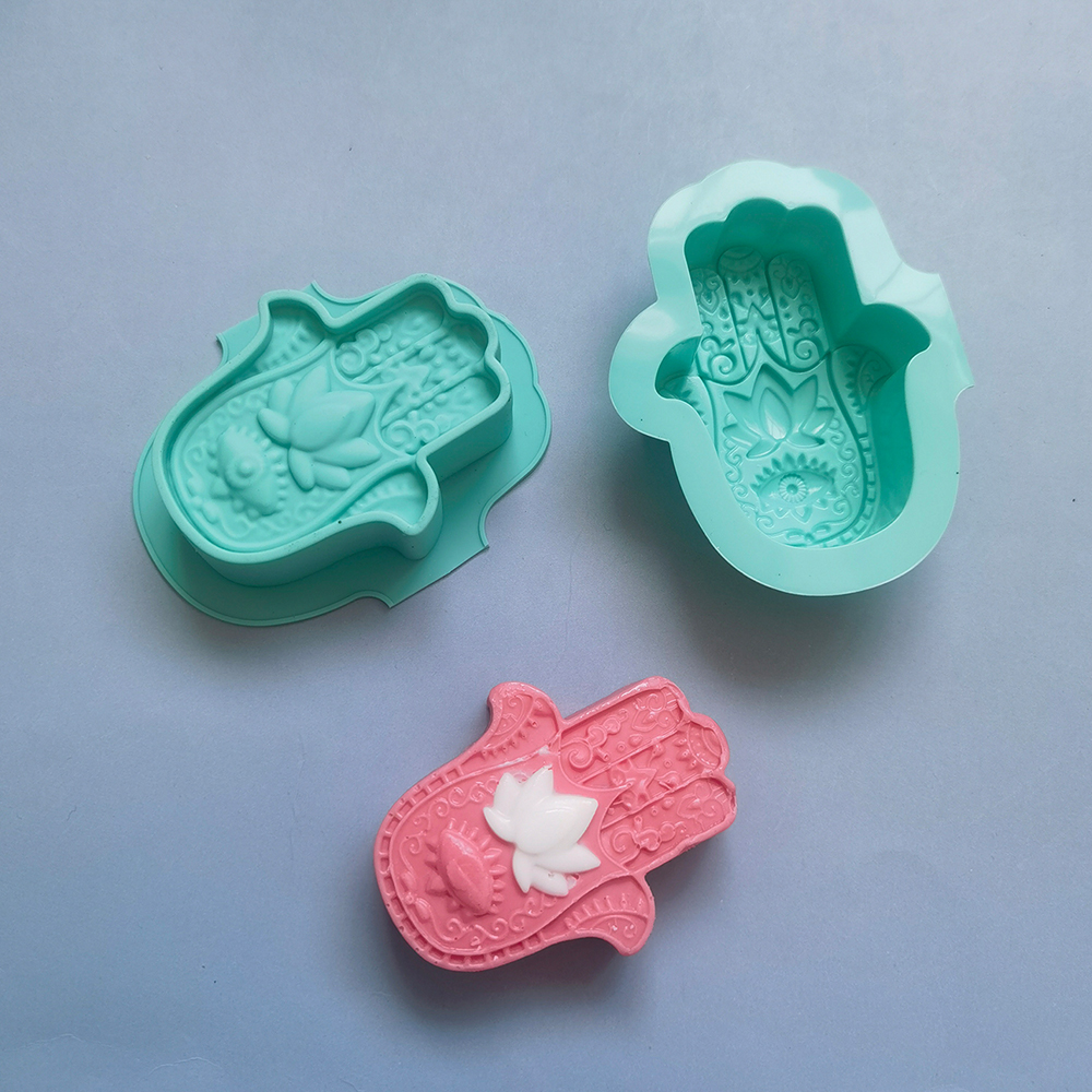 2/4pcs Silicone Soap Molds DIY - Candle Making Supplies For Beginners reseña y precio
