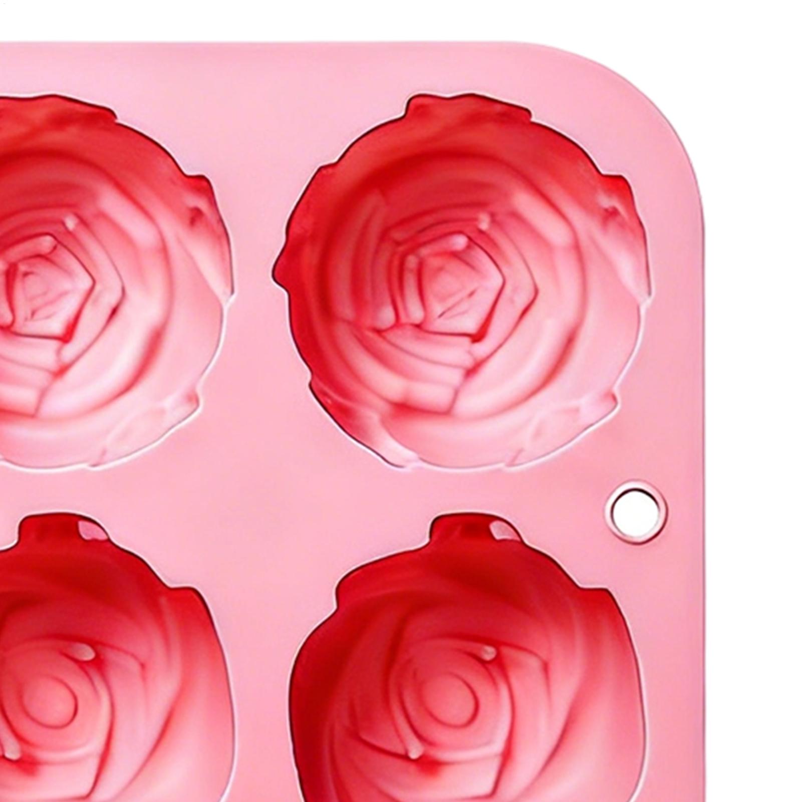 8 Holes Rose Flower Silicone M - Candle Making Supplies For Beginners reseña y precio