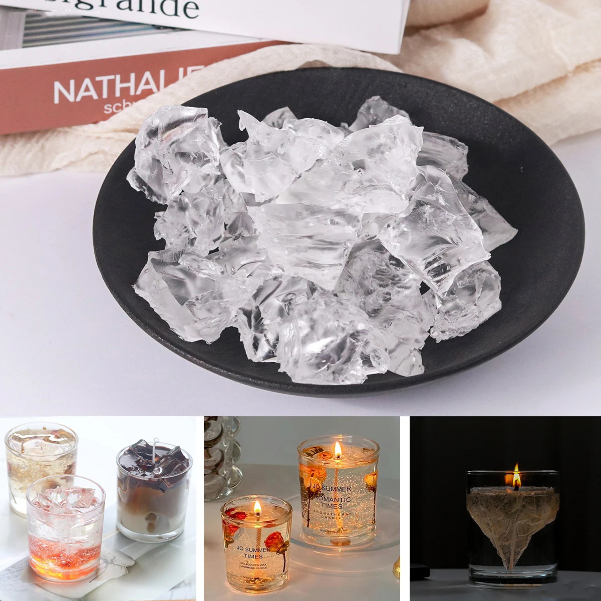 100G 7Colors Jelly Wax DIY Han - Candle Making Supplies For Beginners reseña y precio