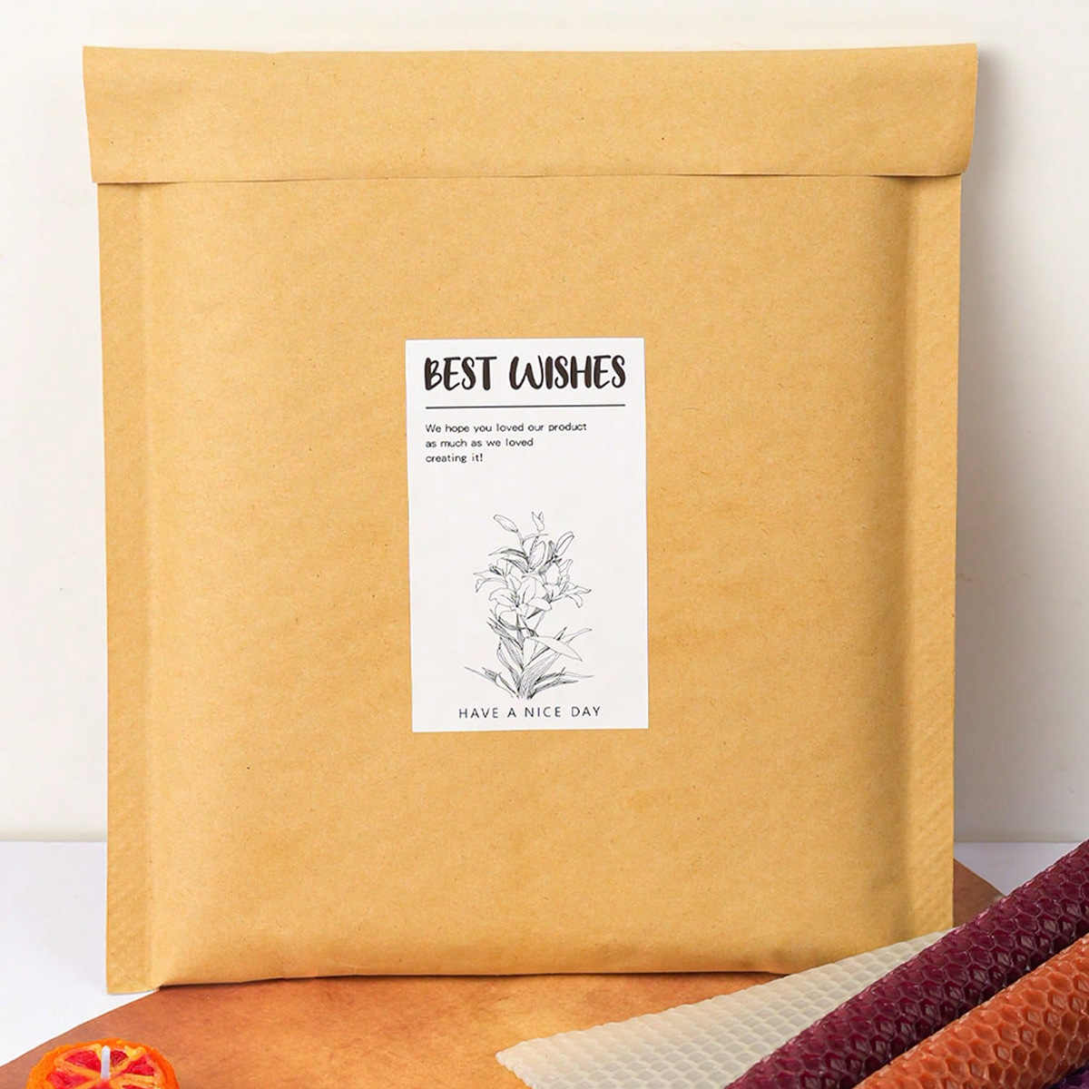 6 Pcs /15*20cm Beeswax Candle  - Candle Supplies Beeswax reseña y precio
