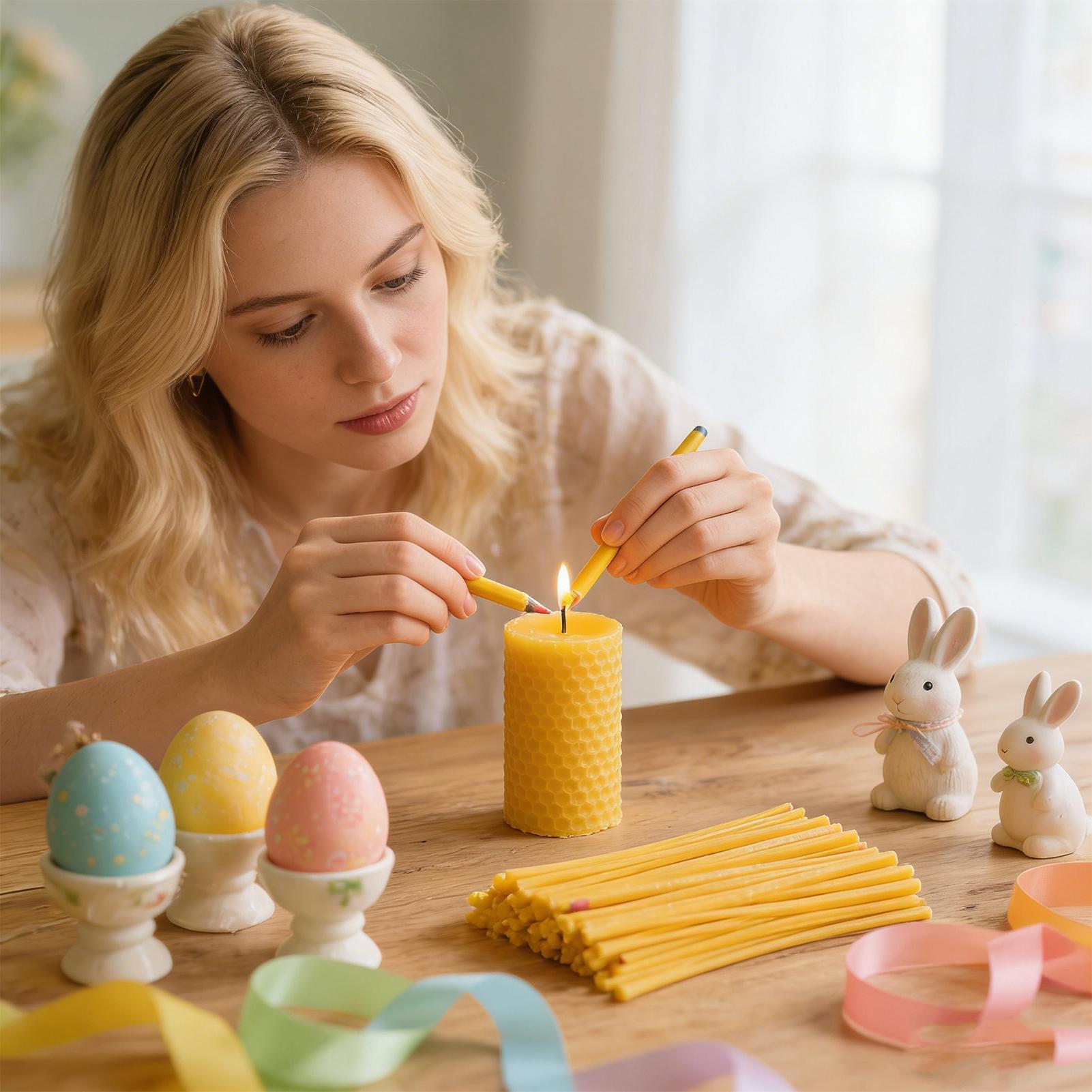 Egg Decorating Beeswax Sticks  - Candle Supplies Beeswax reseña y precio