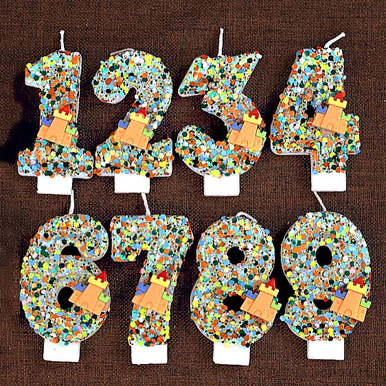 Candles for Birthday Cake Buil - Candle Supplies In reseña y precio