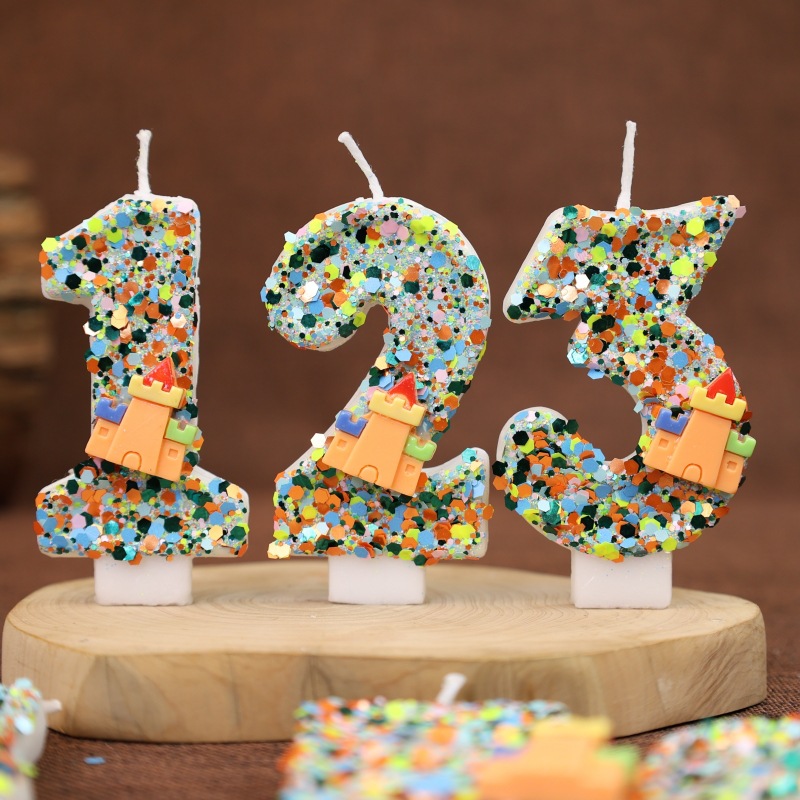 Candles for Birthday Cake Buil - Candle Supplies In reseña y precio