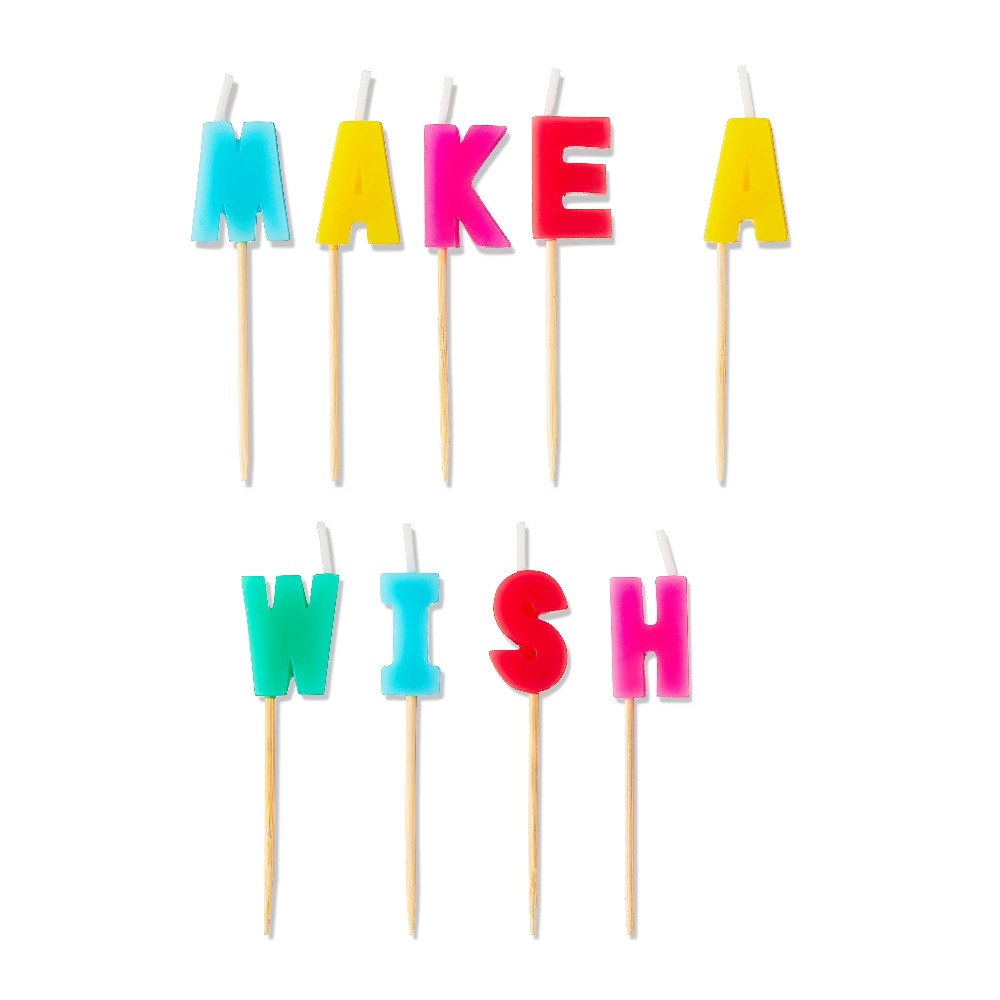 Vibrant Multicolor Birthday Ca - Candle Supplies In reseña y precio