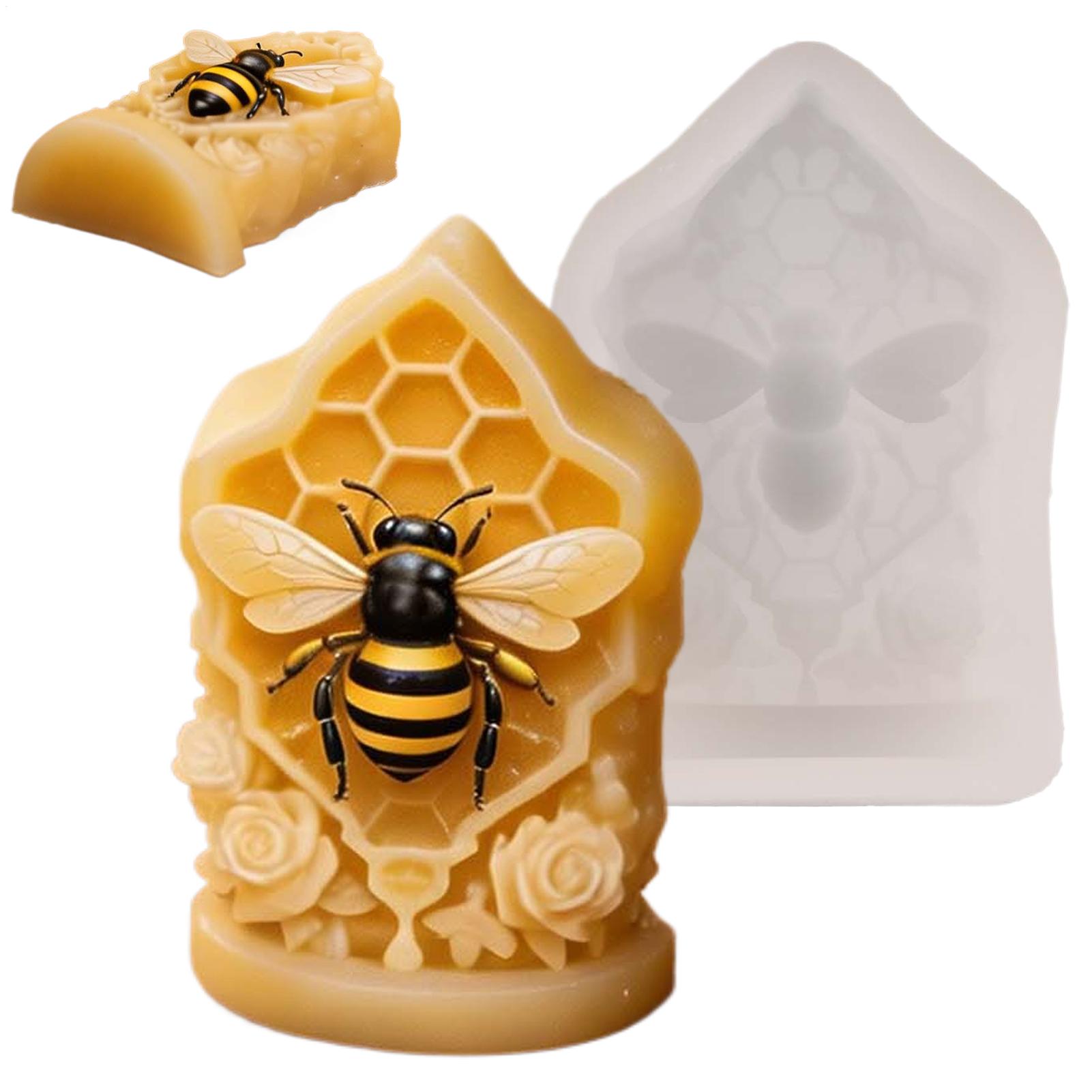 Honey Comb Silicone Mold 3D Ho - Candle Supplies Beeswax reseña y precio