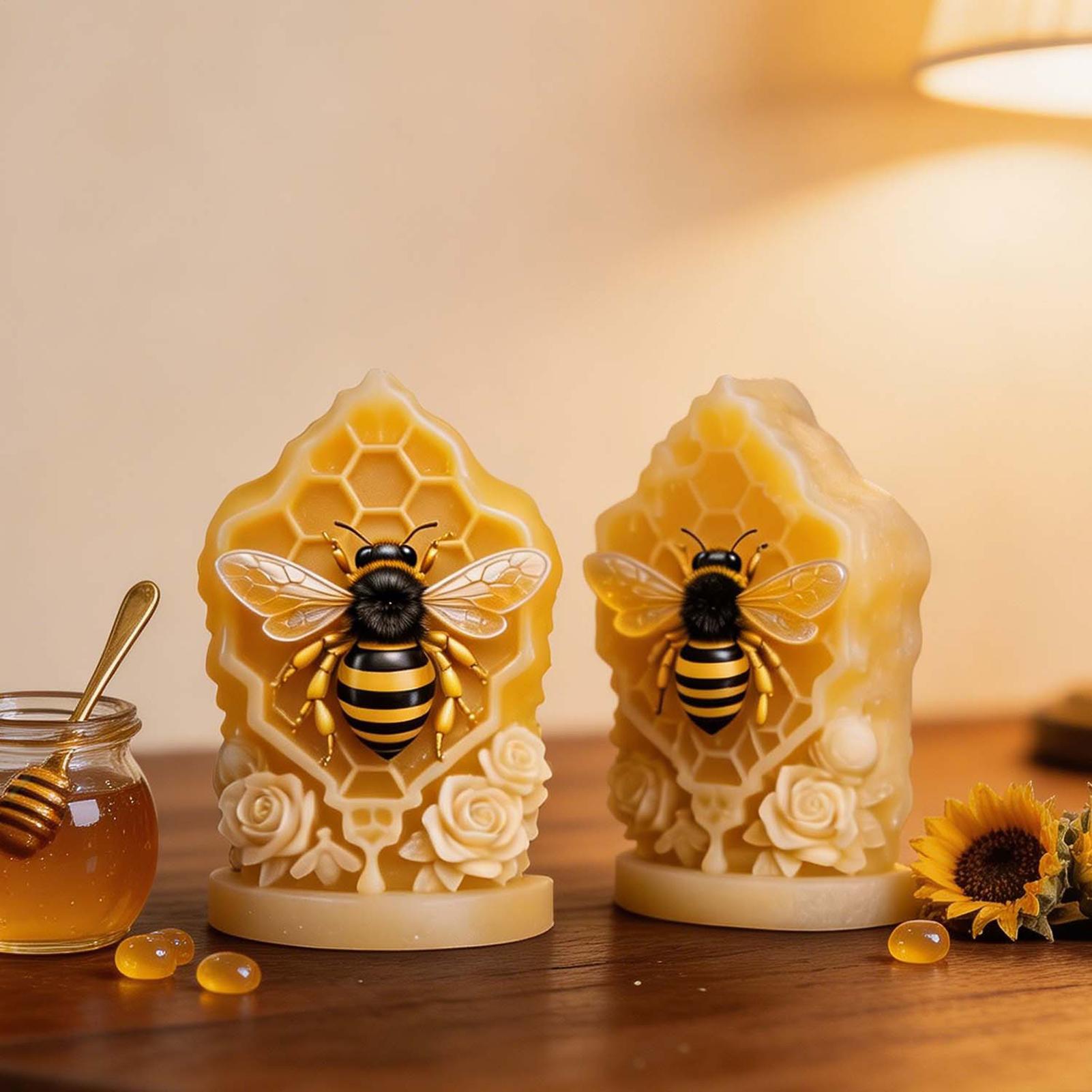 Honey Comb Silicone Mold 3D Ho - Candle Supplies Beeswax reseña y precio