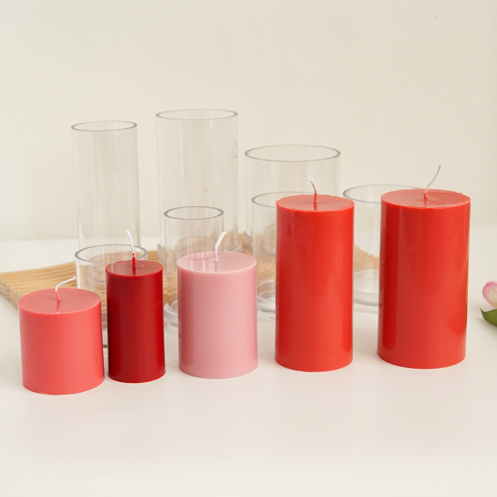 Various 3D Cylindrical Candle  - Candle Making Supplies For Beginners reseña y precio