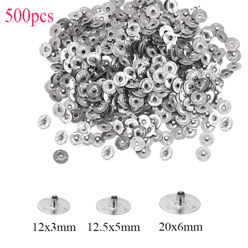 500 Pieces Candle Wick Metal S - Candle Making Supplies For Beginners reseña y precio