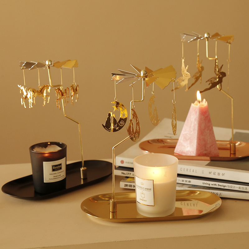 Rotating Candlestick Tray Scen - Candle Zero reseña y precio