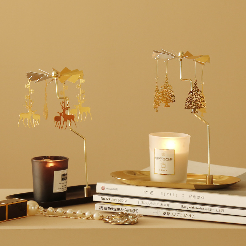 Rotating Candlestick Tray Scen - Candle Zero reseña y precio